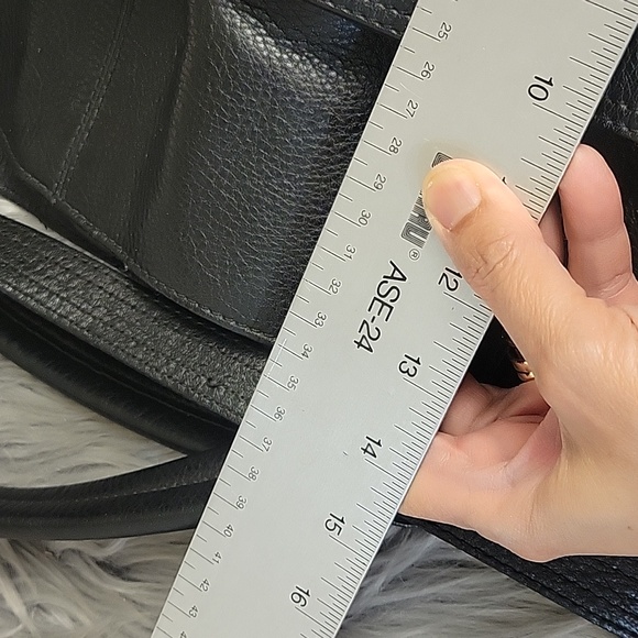 BURBERRY Belted housecheck Leather 2 way bag - Picture 14 of 17